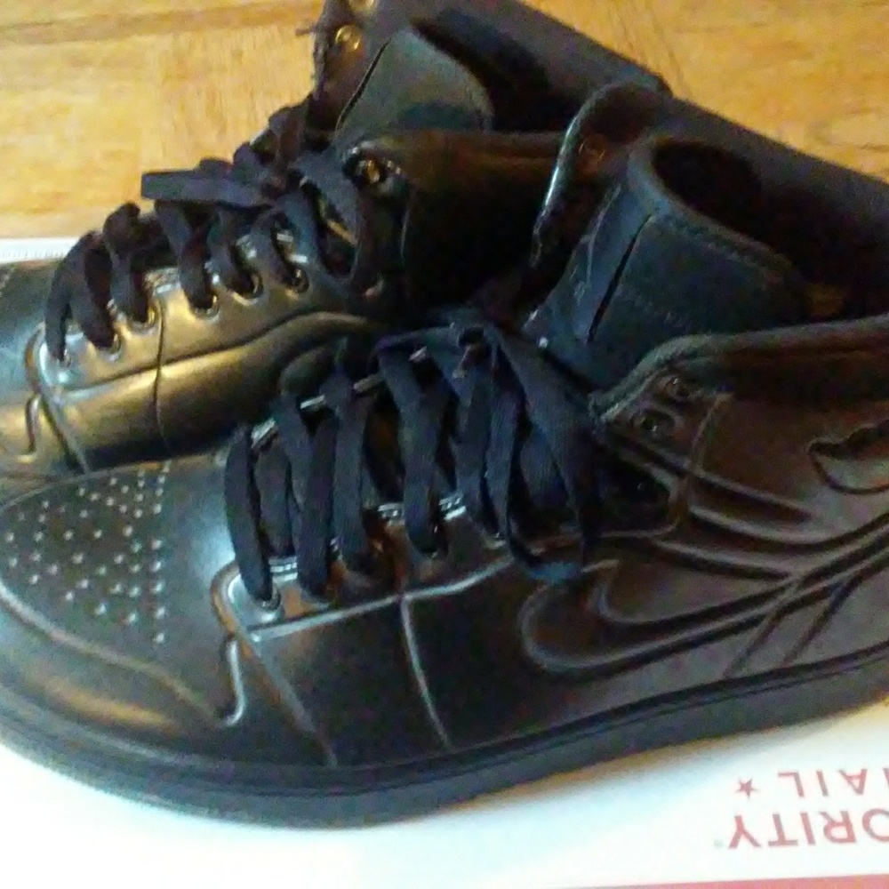 Nike Air Jordan 1 Anodized Black DS sz 10.5 (41482 - Picture 2 of 8